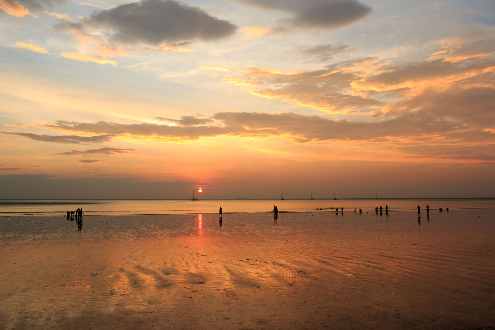 Canon EOS 70D sample photo. Beach, ko, lanta, sunset photography