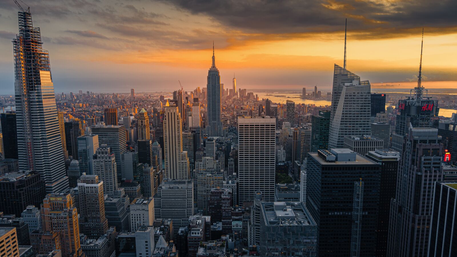 Sony a6500 sample photo. Sunset, newyork, big apple photography