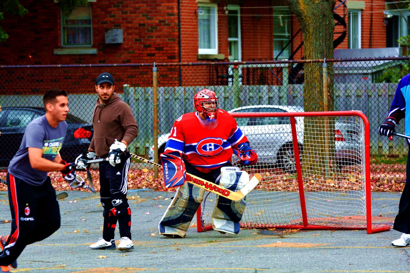 Nikon D5200 sample photo. Hockey, district, montréal photography