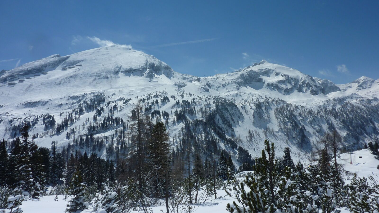 Panasonic DMC-TZ7 sample photo. Winter, landscape, snow photography