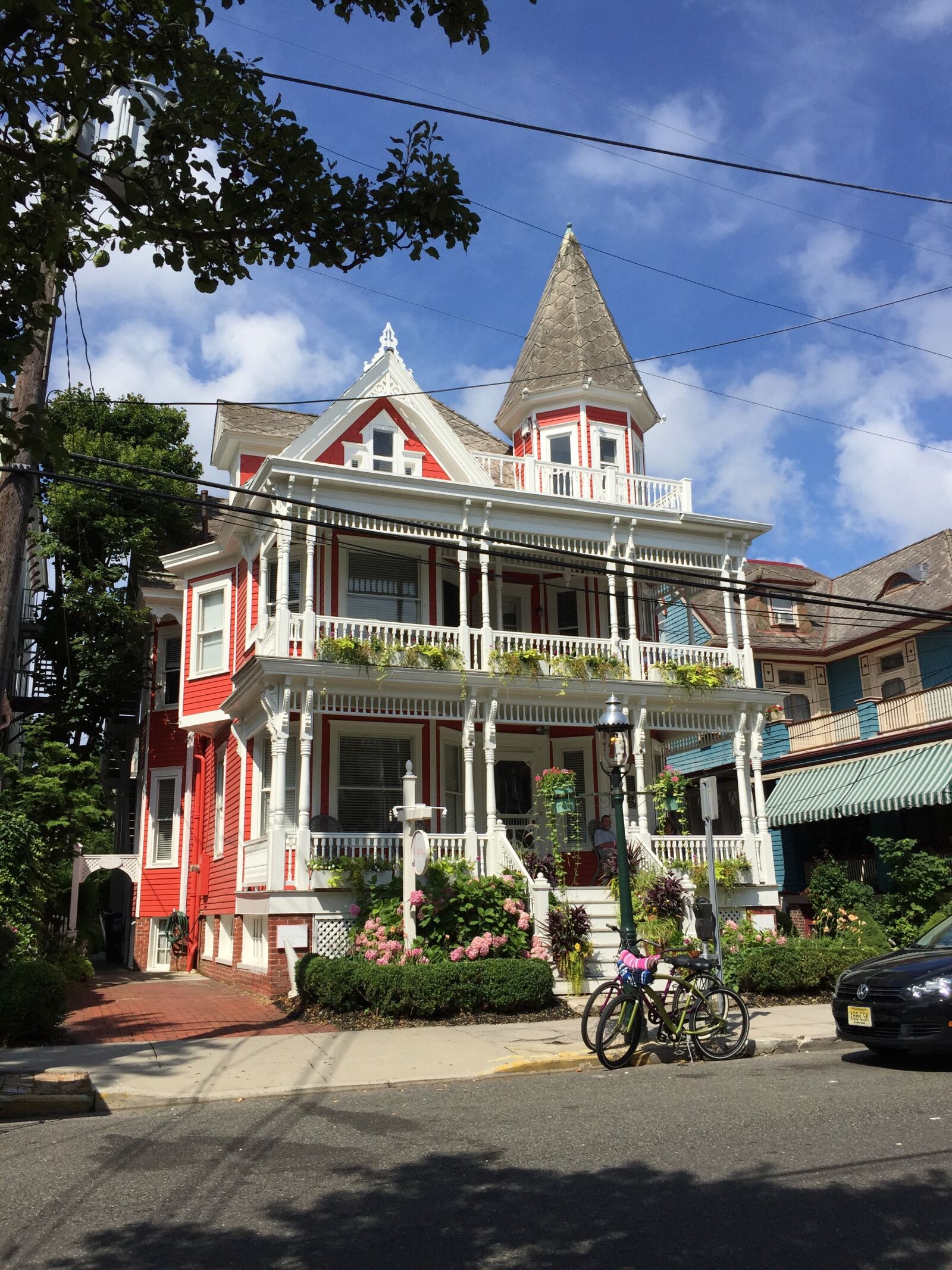 iPhone 6 back camera 4.15mm f/2.2 sample photo. Cape may, victorian, building photography