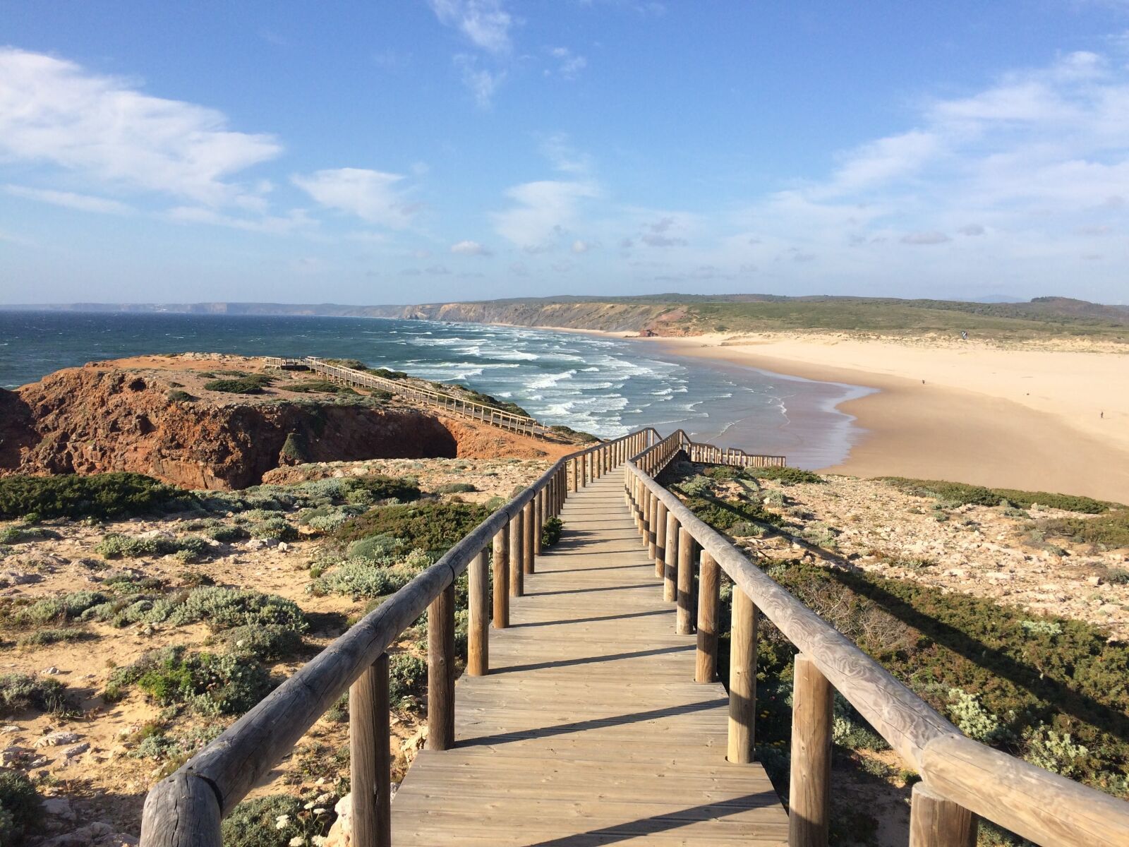 iPhone 5s back camera 4.15mm f/2.2 sample photo. Path, trail, sea photography