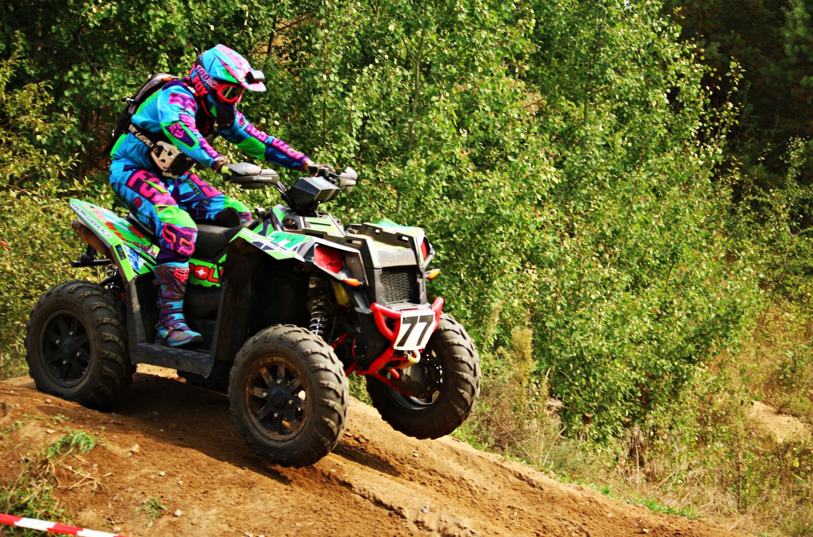 Canon EOS 100D (EOS Rebel SL1 / EOS Kiss X7) sample photo. Motocross, enduro, quad photography