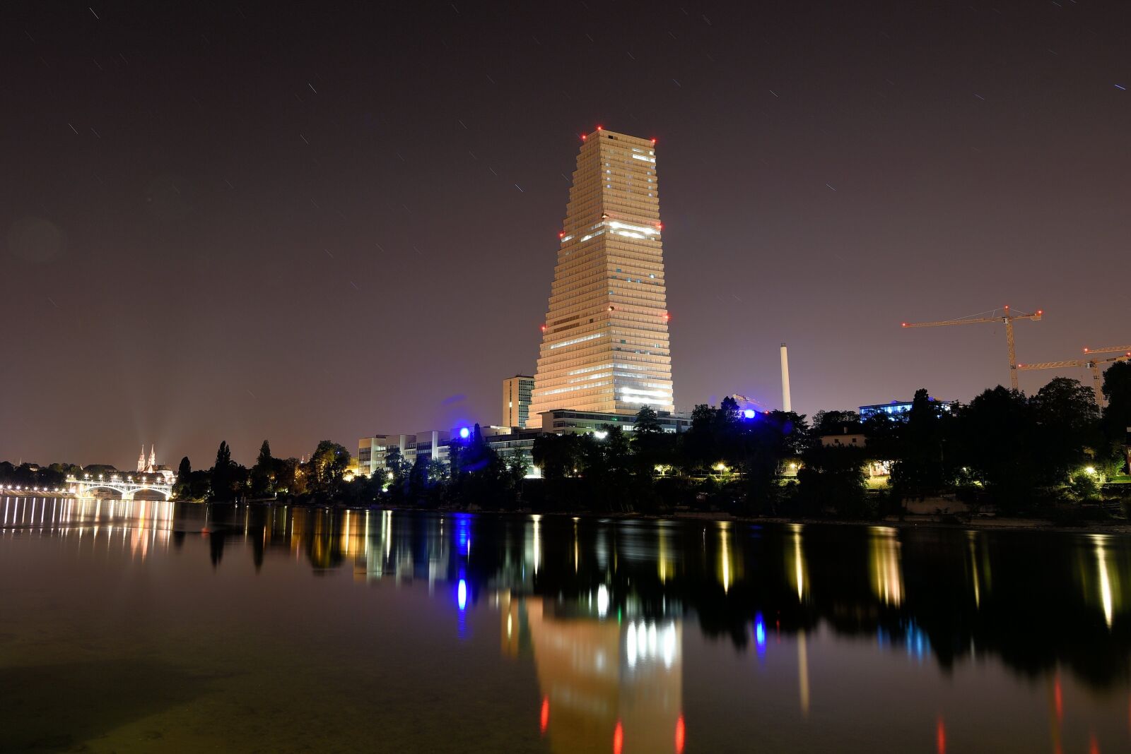 Nikon D750 sample photo. Roche, tower, basel photography
