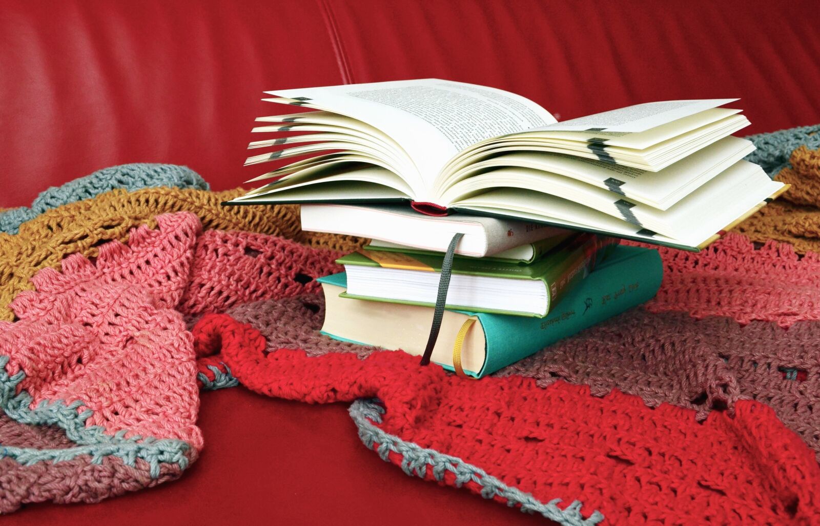 Nikon D5100 sample photo. Books wool, color, colorful photography