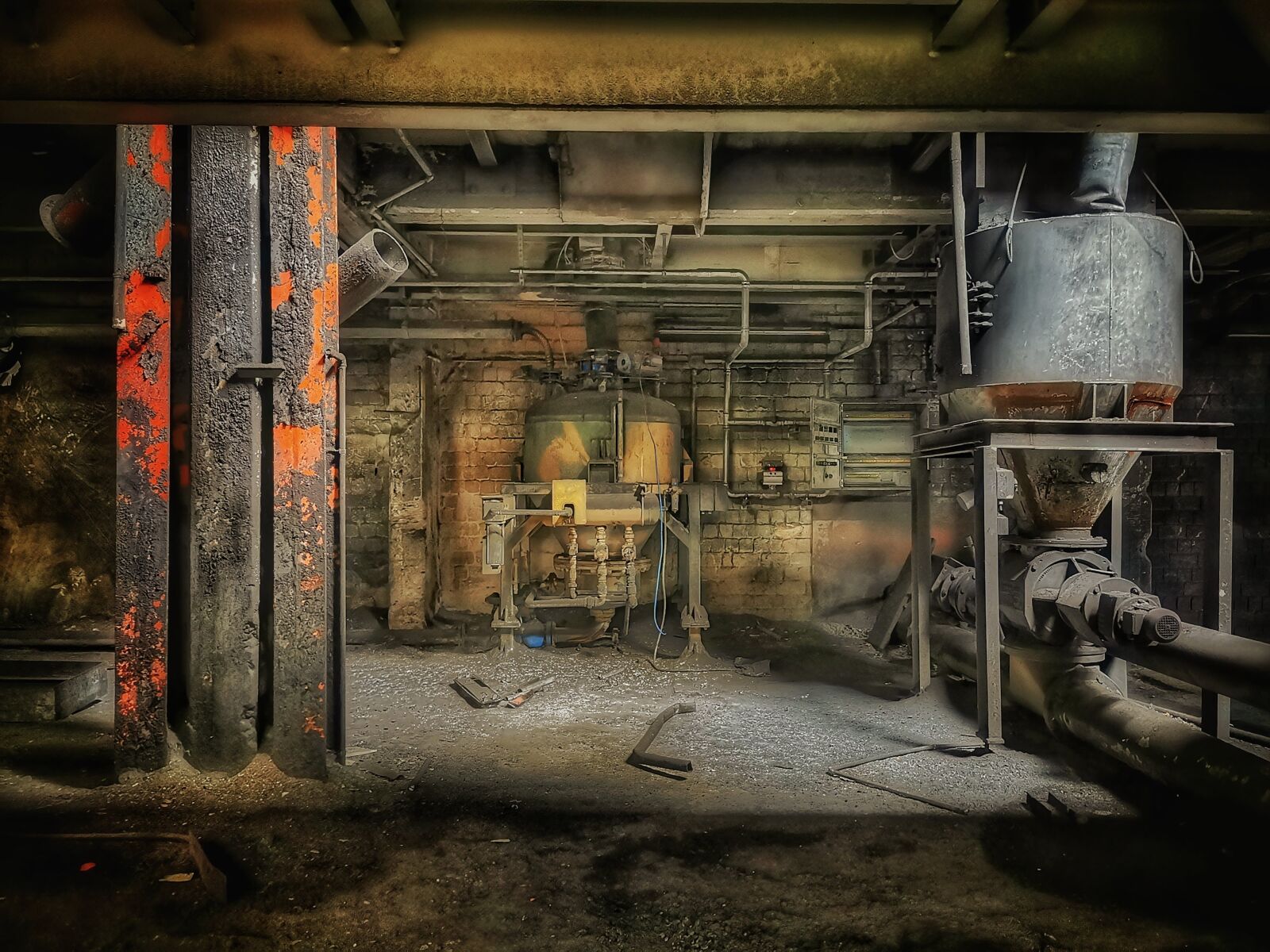 HUAWEI P30 Pro sample photo. Pforphoto, lost place, factory photography