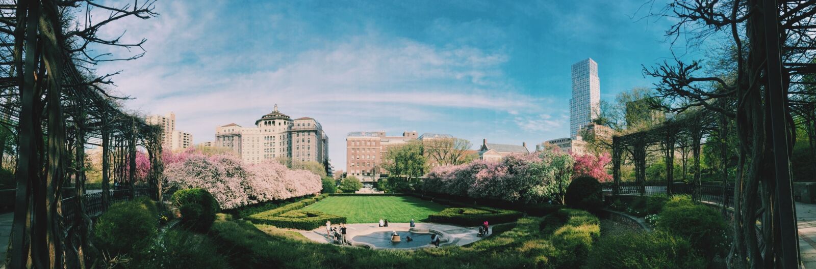 Apple iPhone 6 sample photo. Buildings, panoramic, park photography