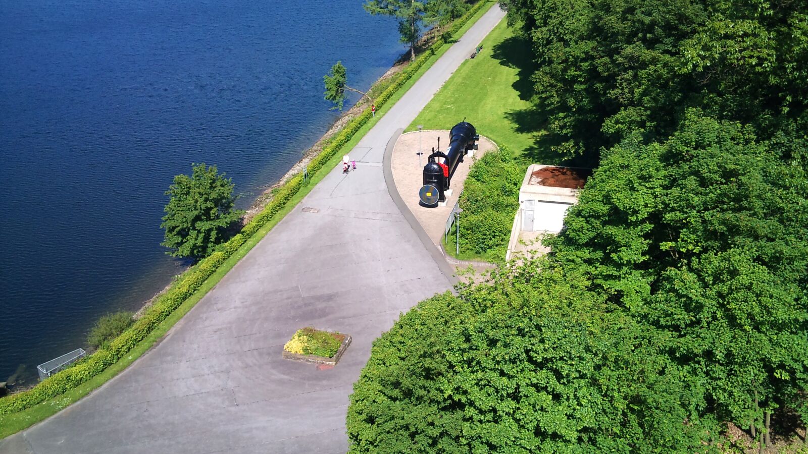 Sony Ericsson U10i sample photo. Möhnesee, lake, germany photography