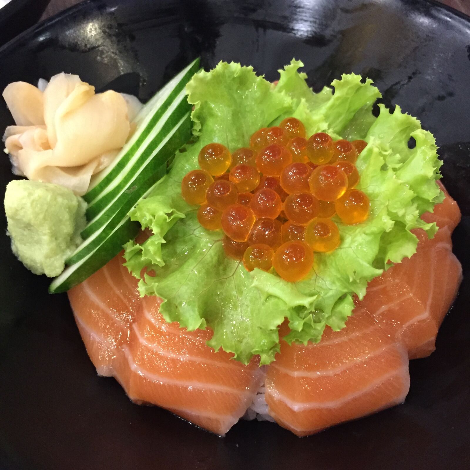 Apple iPhone 6 sample photo. Salmon, japanese food, foodporn photography