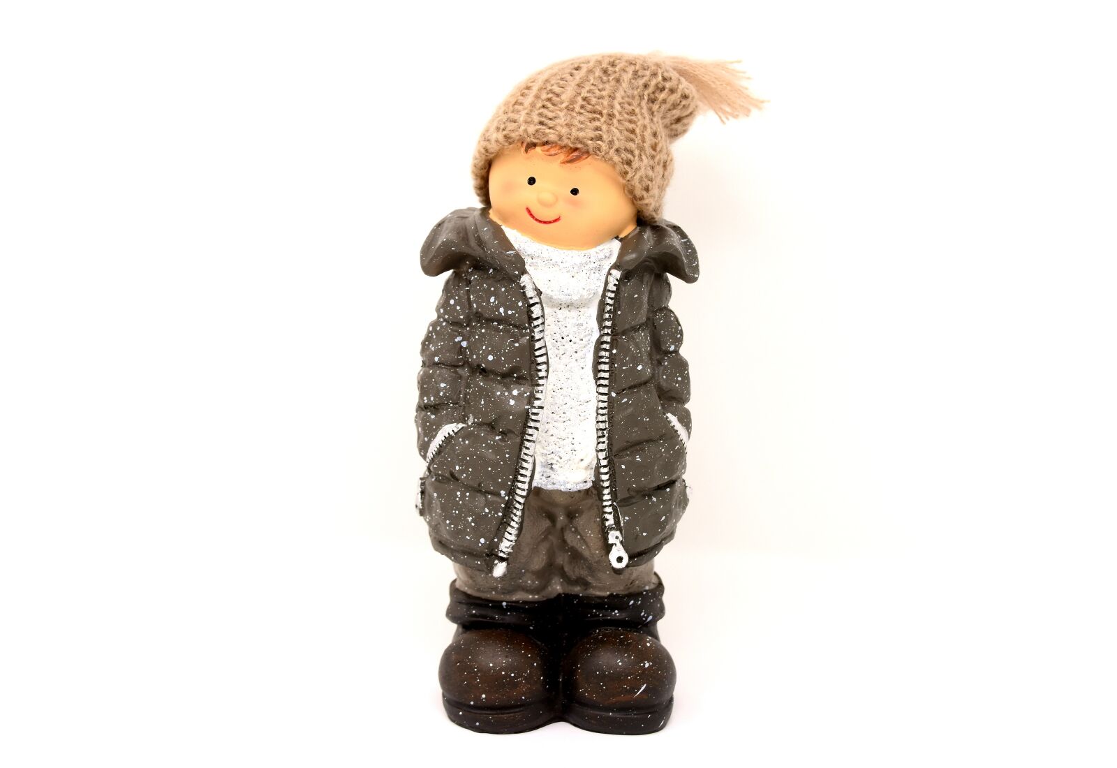 Nikon D7200 sample photo. Boy, figure, winter photography