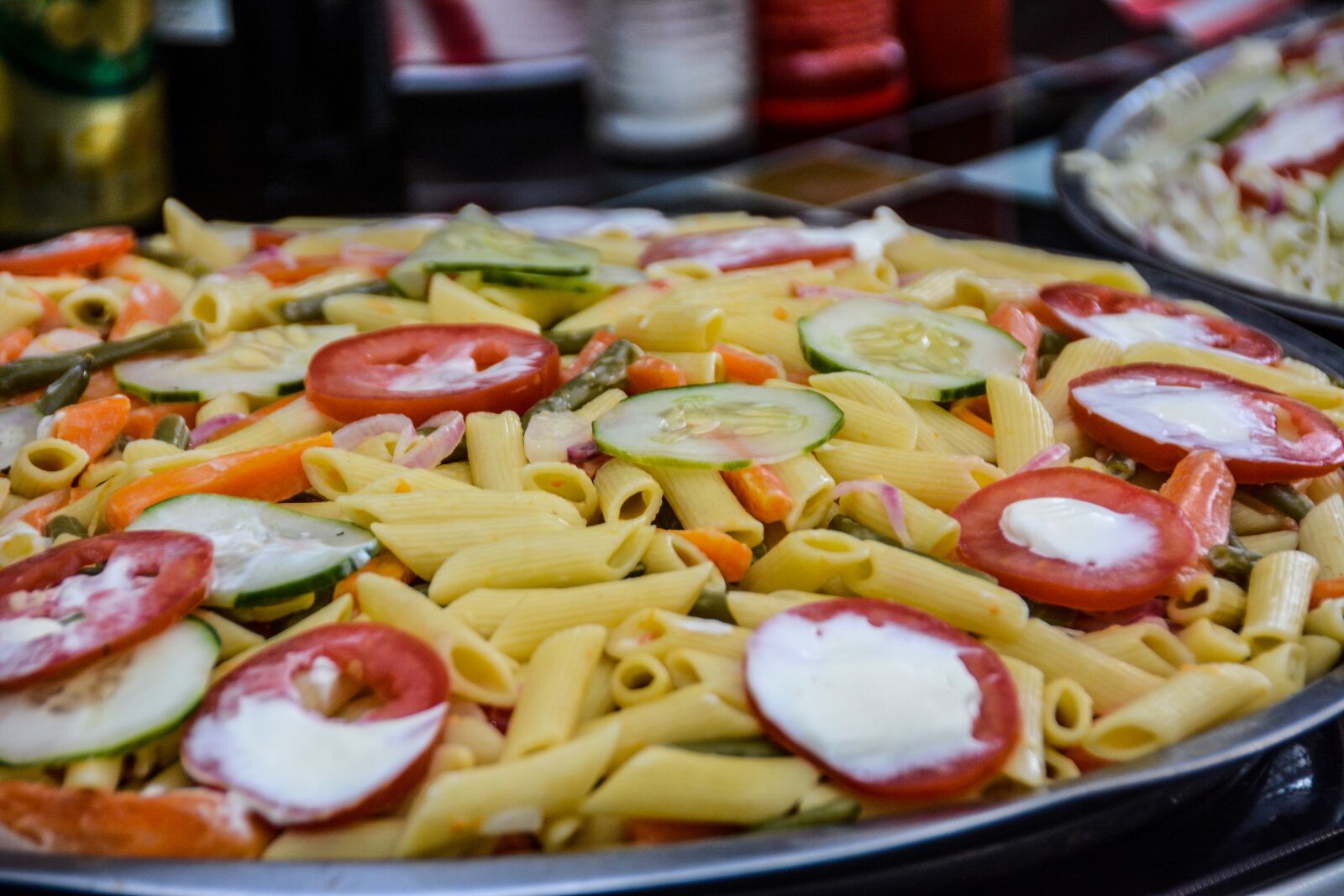 Nikon D7100 sample photo. Macaroni, food, salad photography