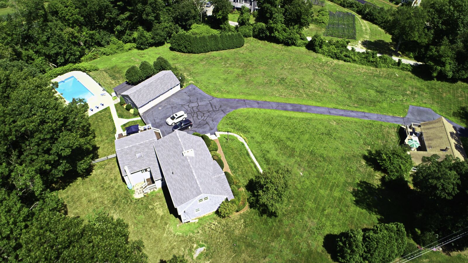 DJI FC6310 sample photo. House, aerial, drone photography