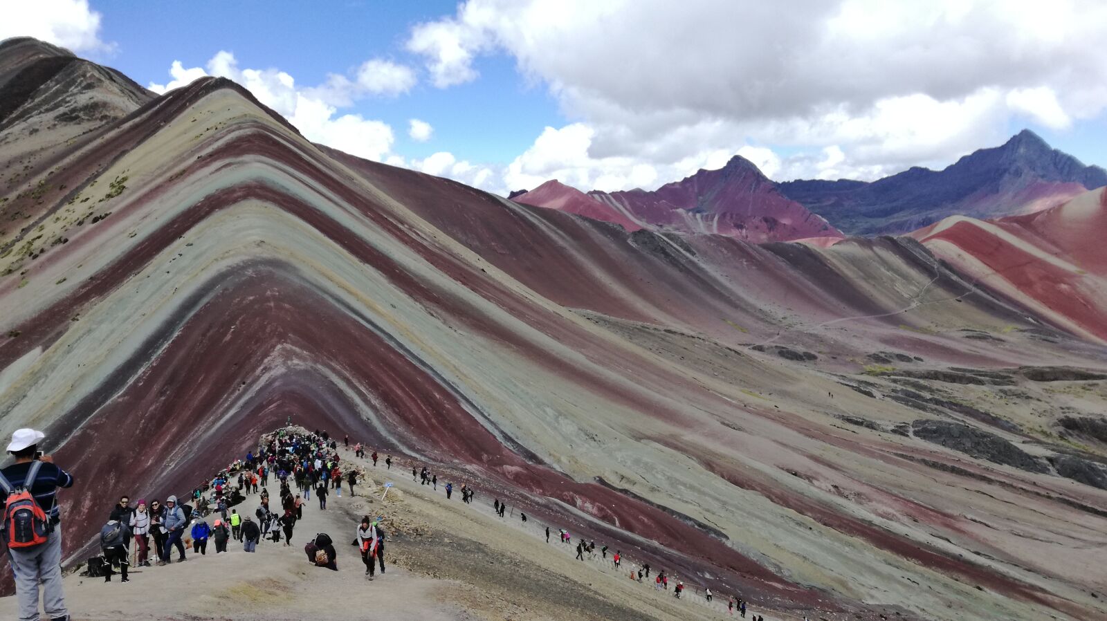 HUAWEI P9 LITE sample photo. Rainbow, peru, landscape photography