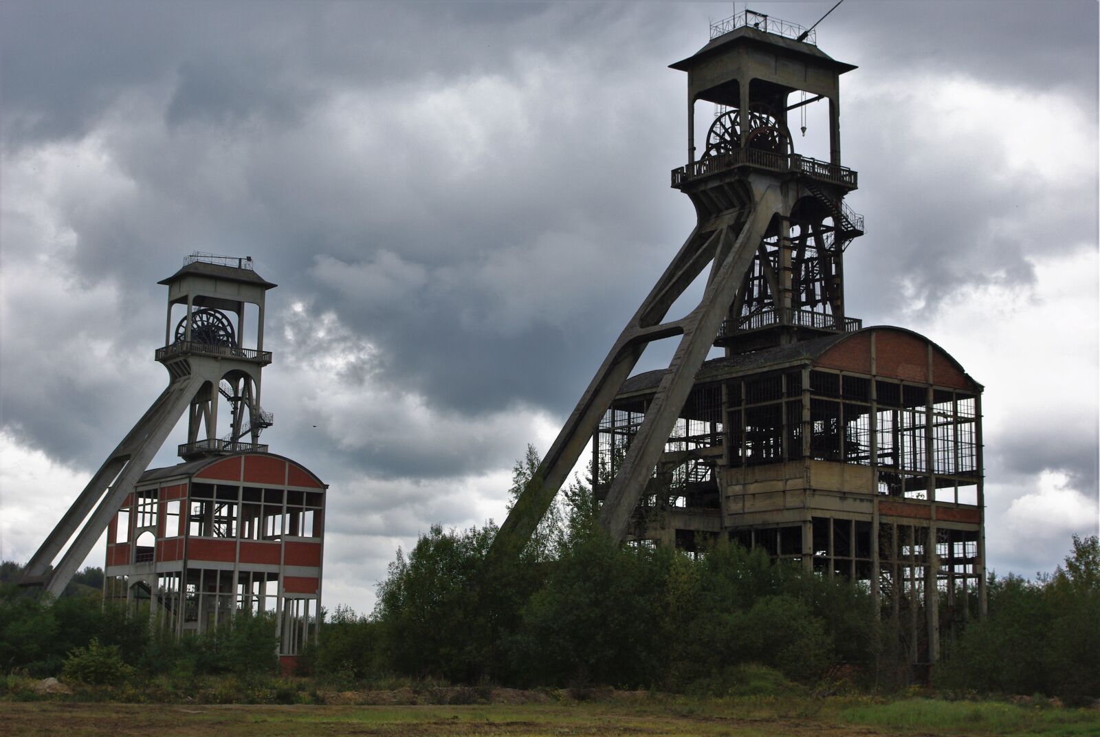 Pentax K-m (K2000) sample photo. Mining, carbon, ruhr area photography