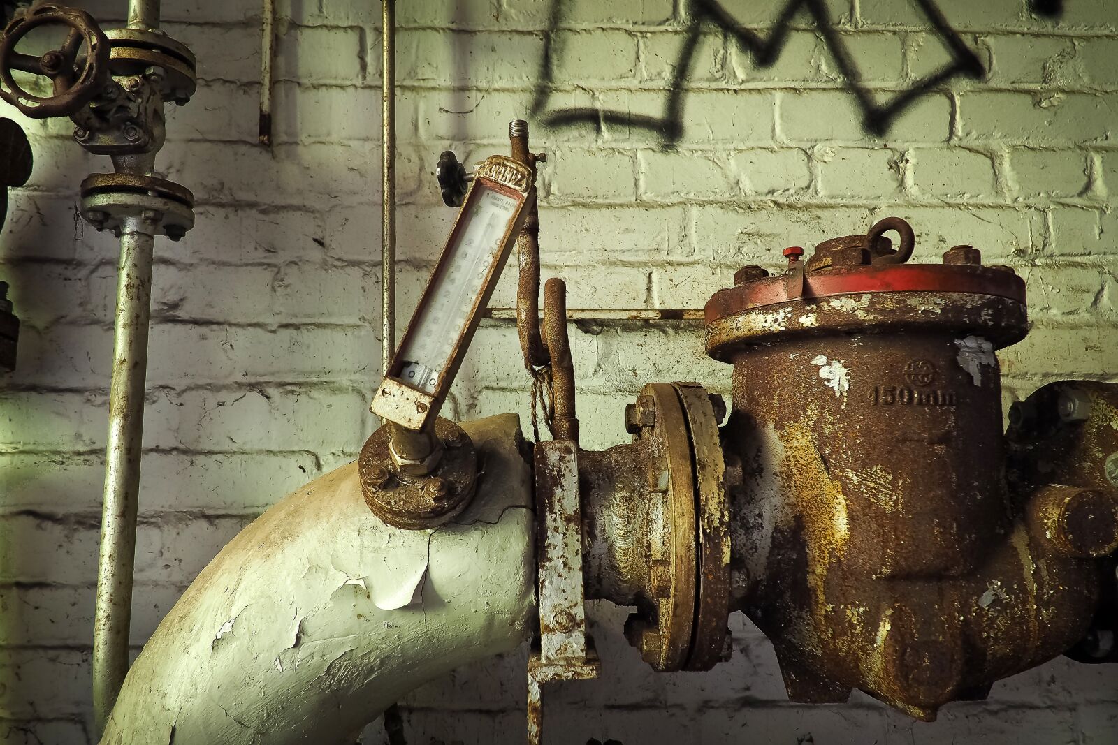 Olympus OM-D E-M10 sample photo. Lost places, factory, old photography