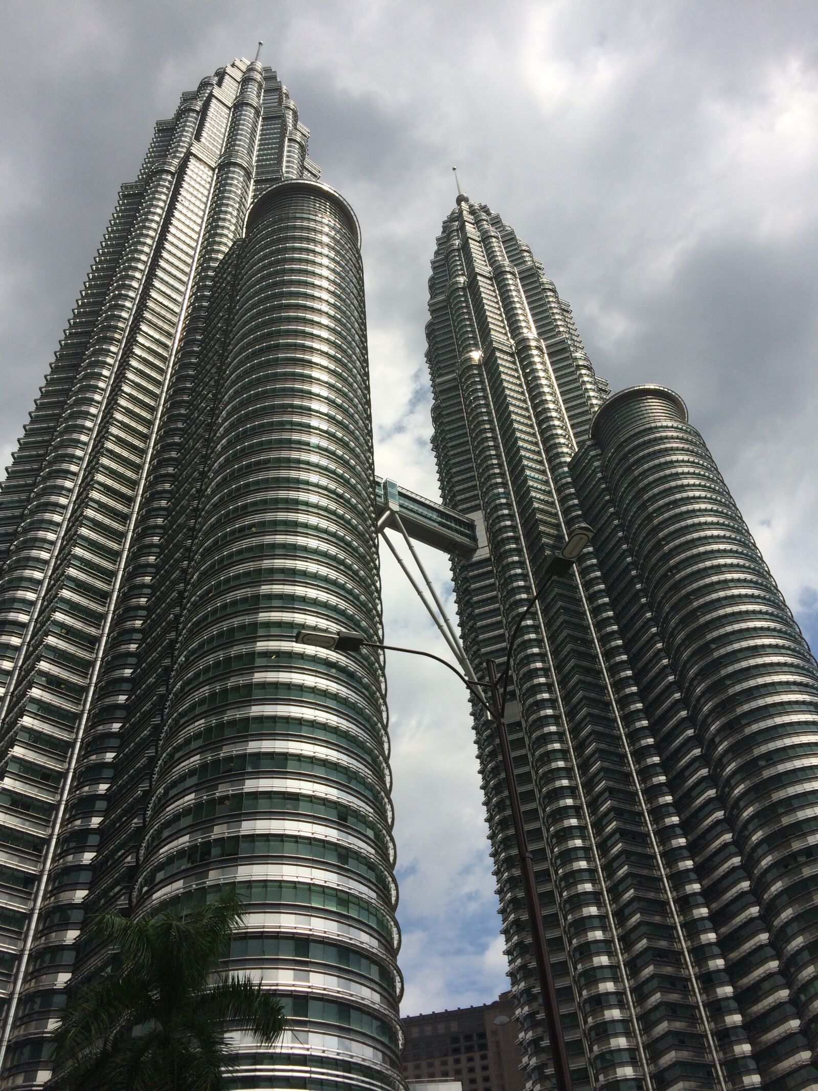 iPhone 5s back camera 4.15mm f/2.2 sample photo. Petronas towers, kuala lumpur photography