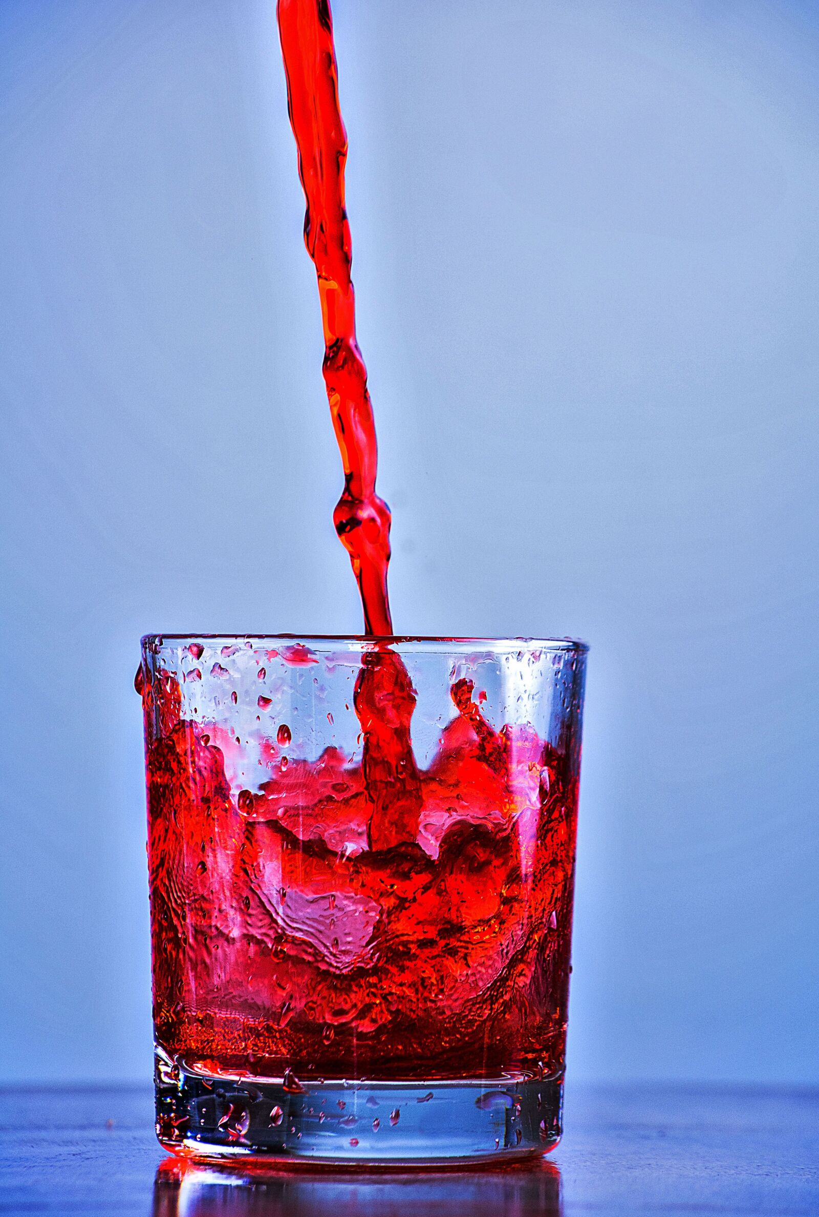 Nikon D5200 sample photo. Juice, water, splash photography