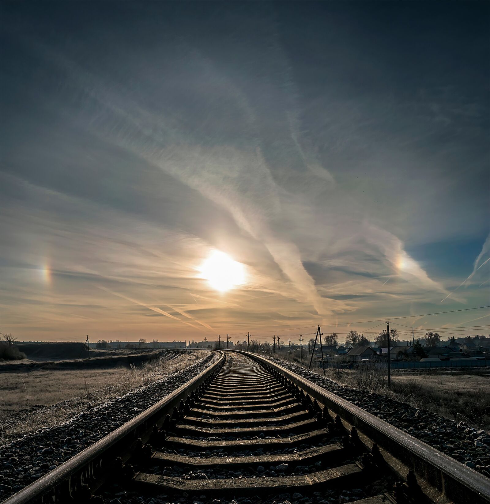 Nikon D3300 sample photo. Railway, sleepers, rails photography