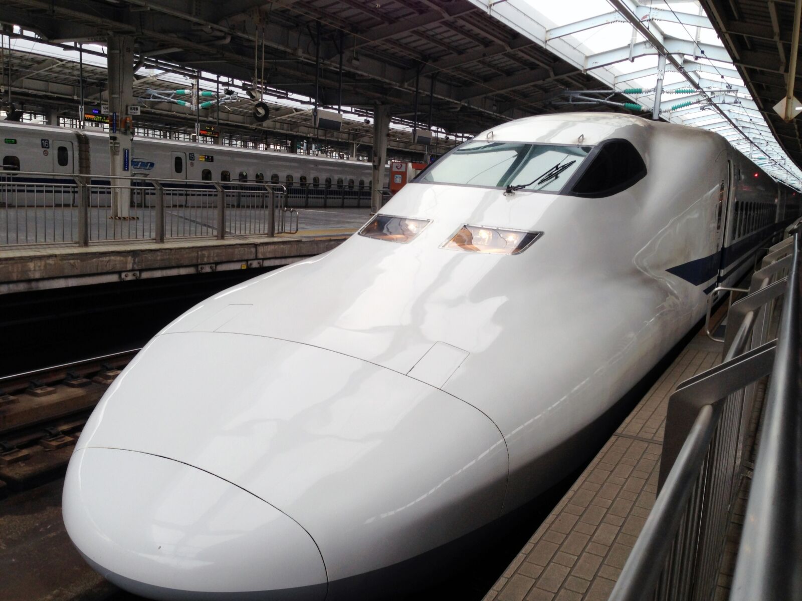 Apple iPhone 5 sample photo. Bullet train, vehicle, train photography