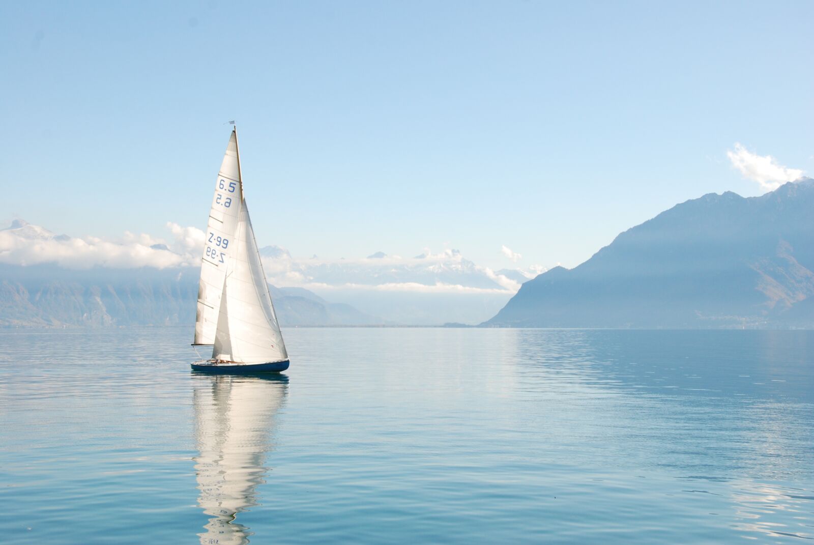 Nikon D80 sample photo. Lake, boat, water photography