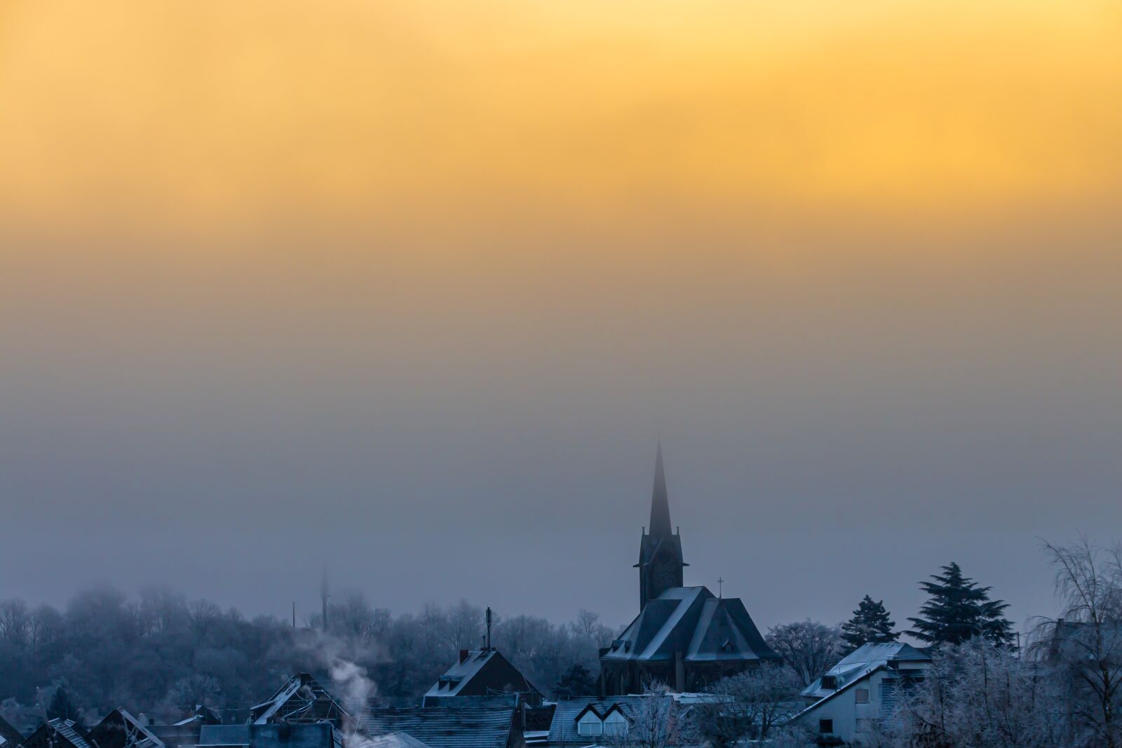 Canon EOS 650D (EOS Rebel T4i / EOS Kiss X6i) sample photo. Winter, sunrise, cold photography