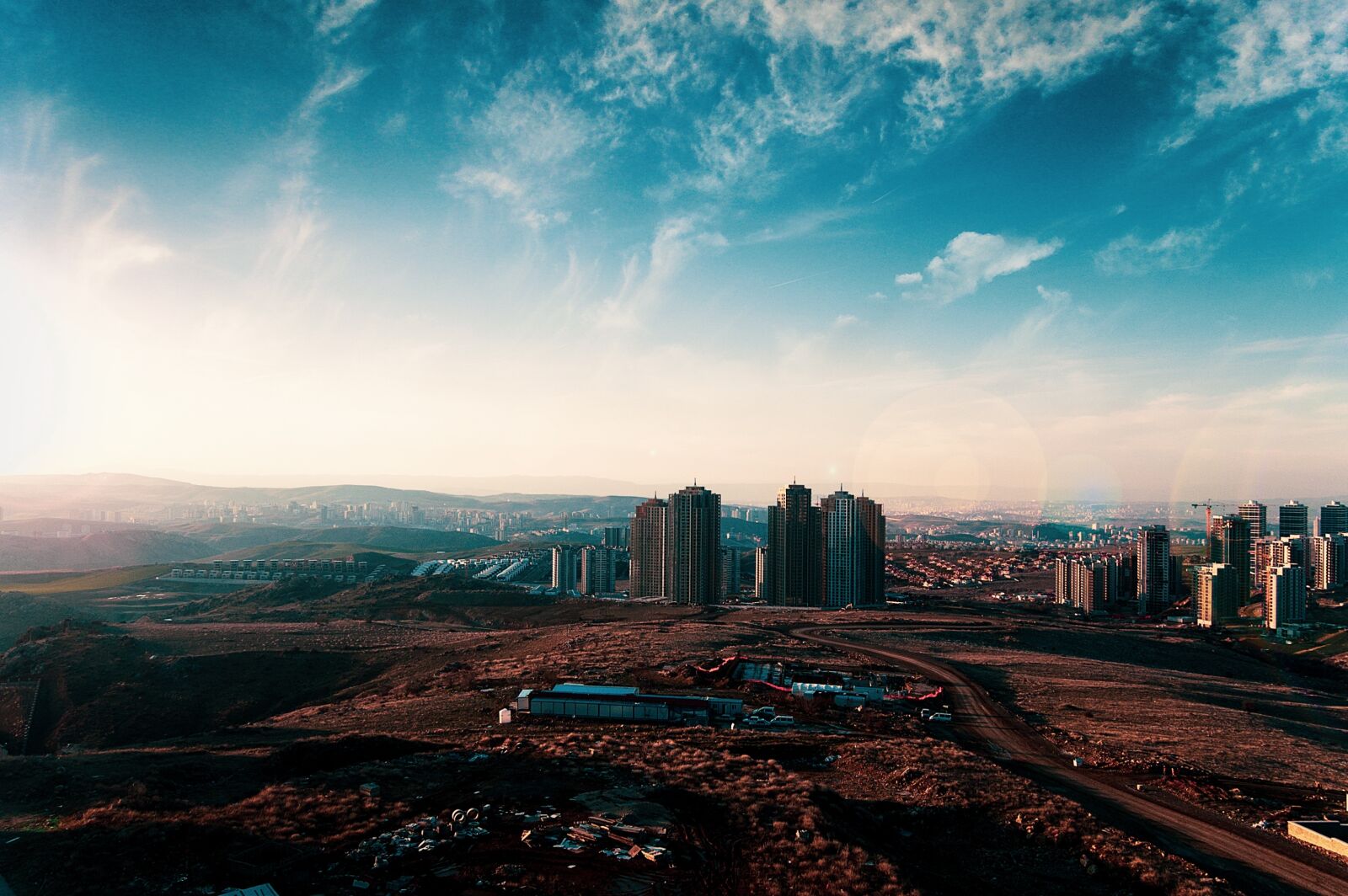 Nikon D40 sample photo. Cityscape, buildings, towers photography