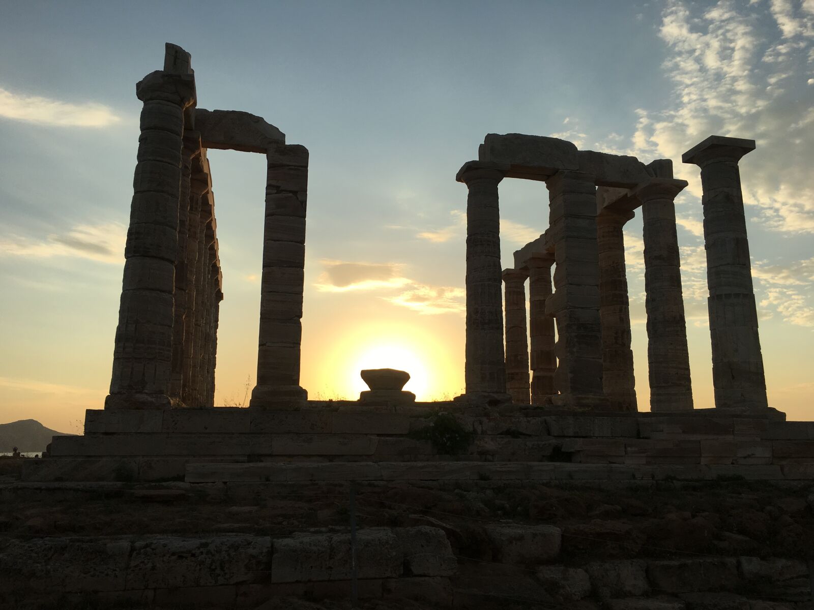 Apple iPhone 6s sample photo. Temple of poseiden, greece photography