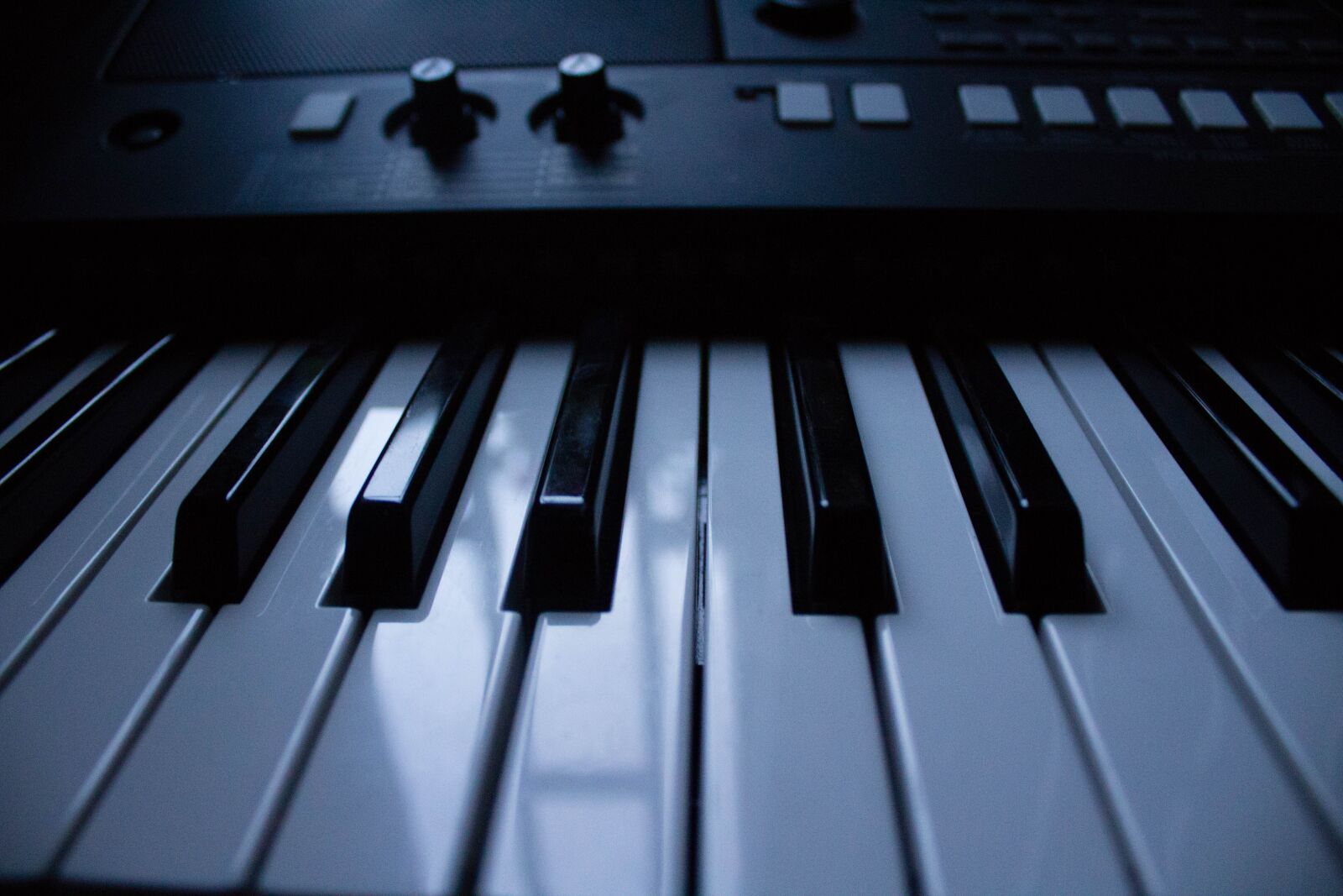 Canon EOS 1200D (EOS Rebel T5 / EOS Kiss X70 / EOS Hi) sample photo. Piano, frontal, keys photography