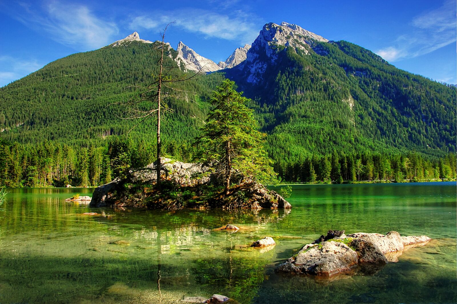 Nikon D40 sample photo. Hintersee, ramsau, bavaria photography