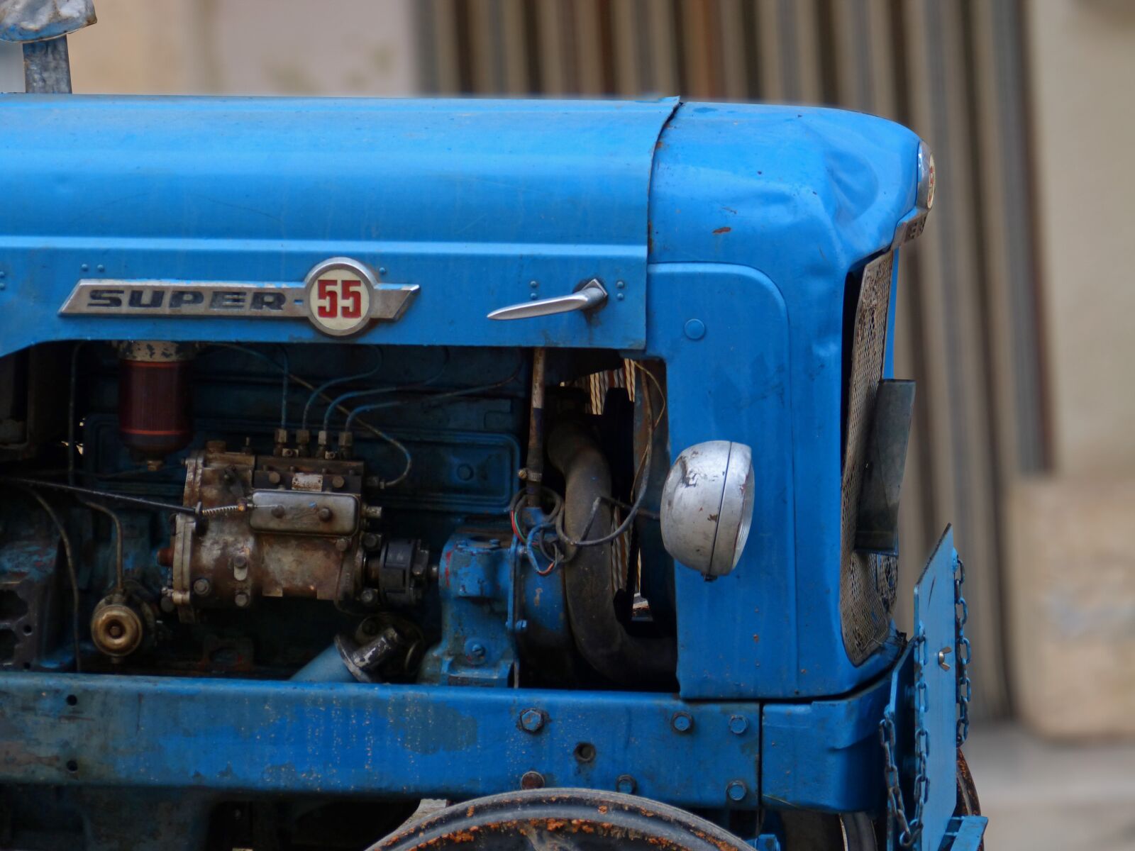 Panasonic DMC-FZ62 sample photo. Tractor, old, vintage photography