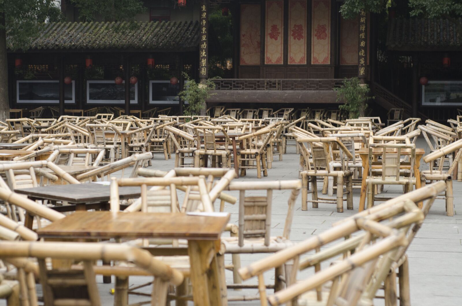Nikon D7000 sample photo. Chengdu, teahouse, sichuan photography