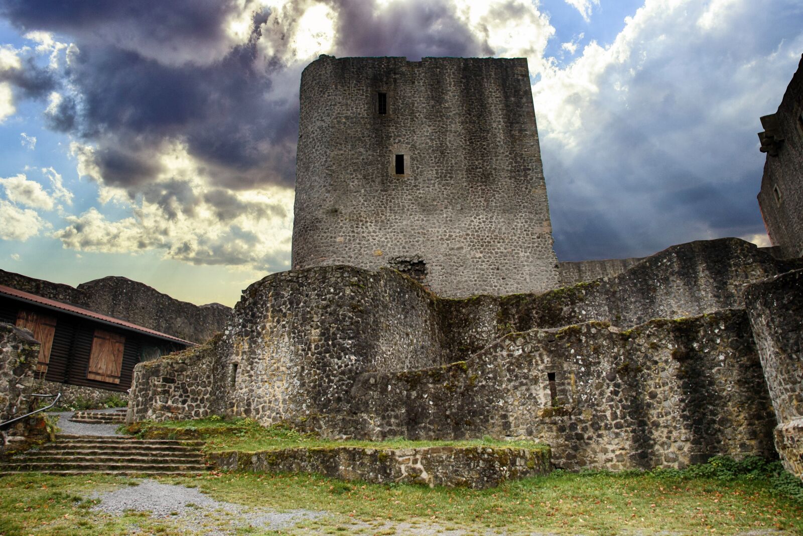 Canon EOS 5D Mark II sample photo. Castle, ruin, knight's castle photography
