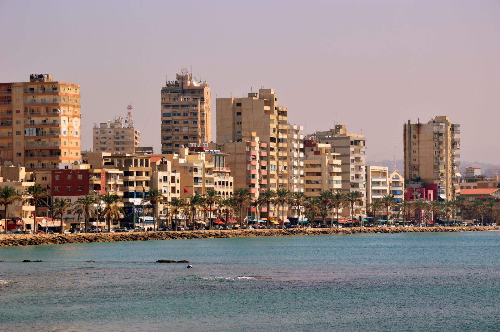 Nikon D3200 sample photo. City, sea, backdrop photography