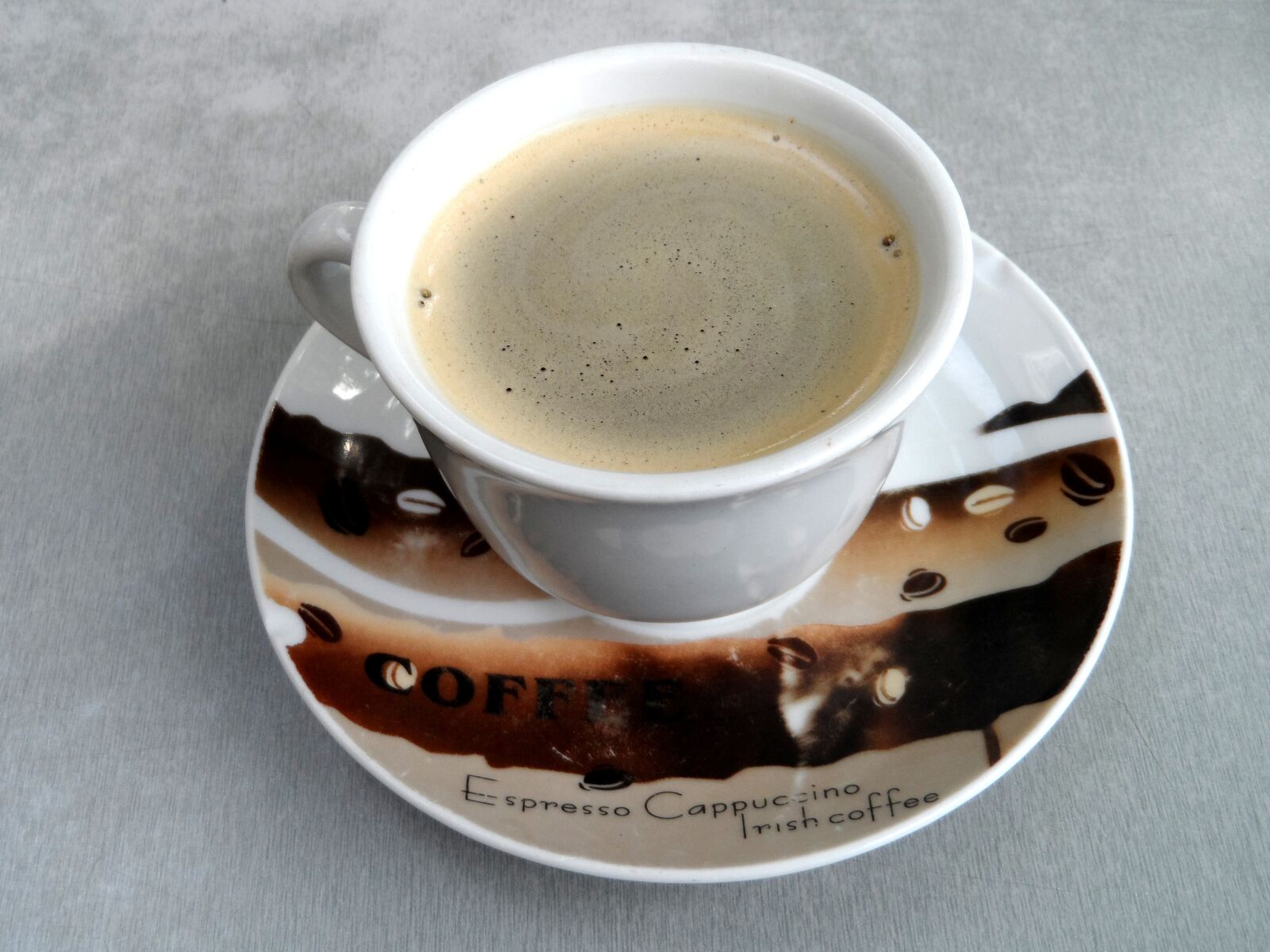 Samsung WB150 / WB150F / WB152 / WB152F / WB151 sample photo. Coffee cup, cup, saucer photography