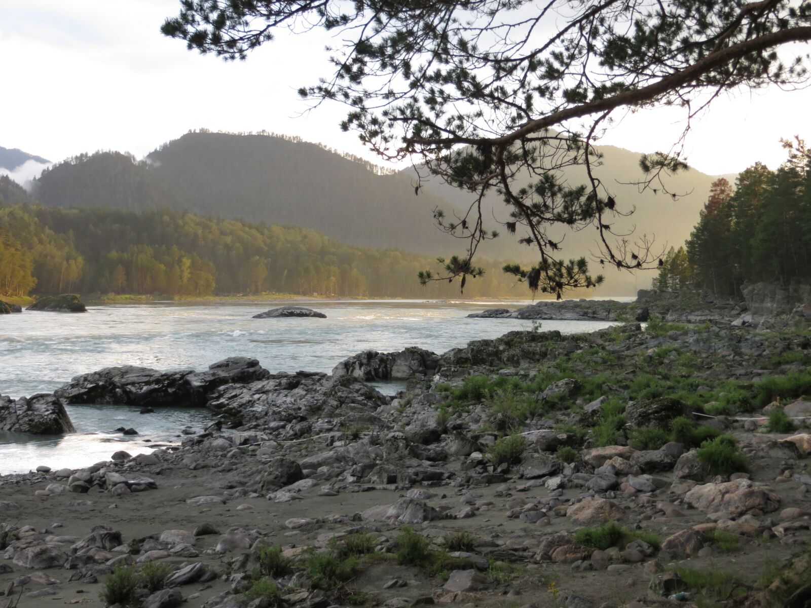 Canon PowerShot SX240 HS sample photo. Nature, mountains, river photography