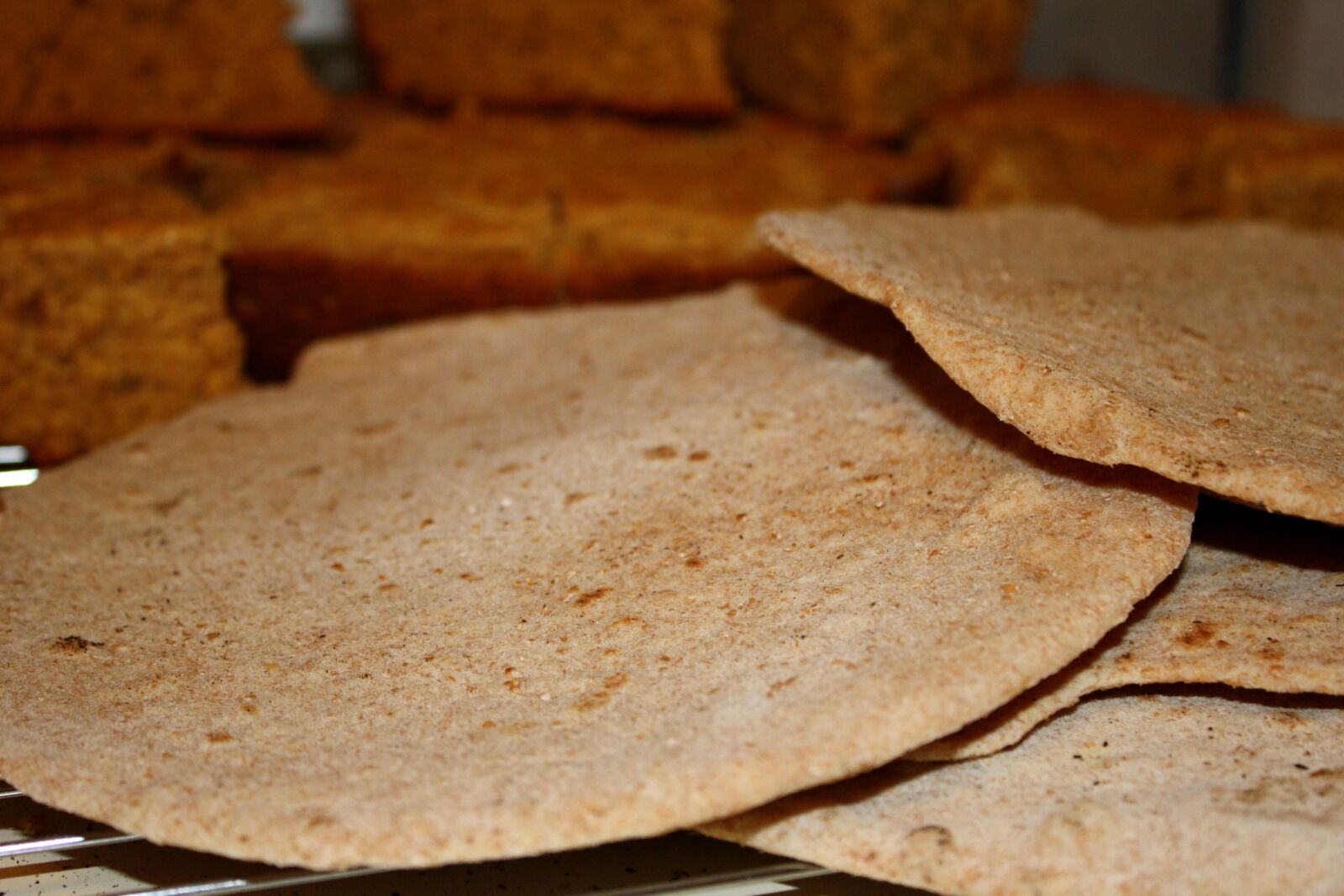 f/3.5-5.6 IS sample photo. Tortillas, cornbread, wheat, diet photography