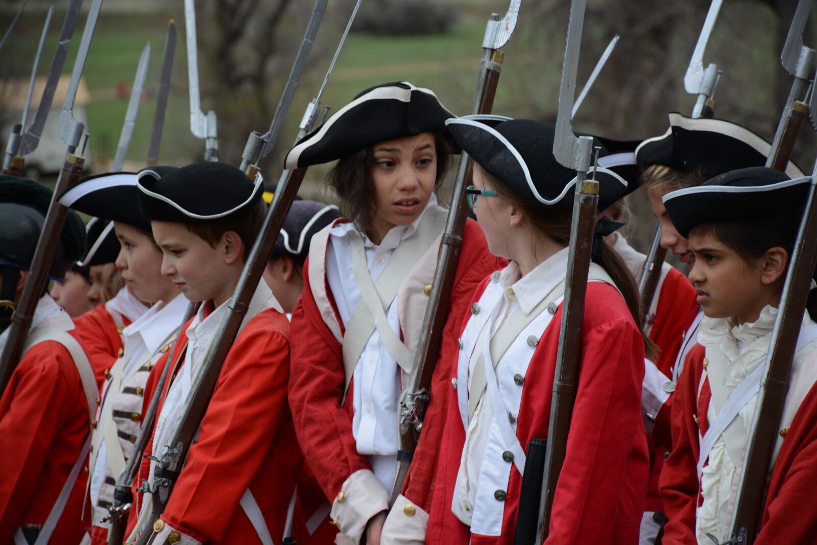 Nikon D7100 sample photo. Brittish war, war, students photography