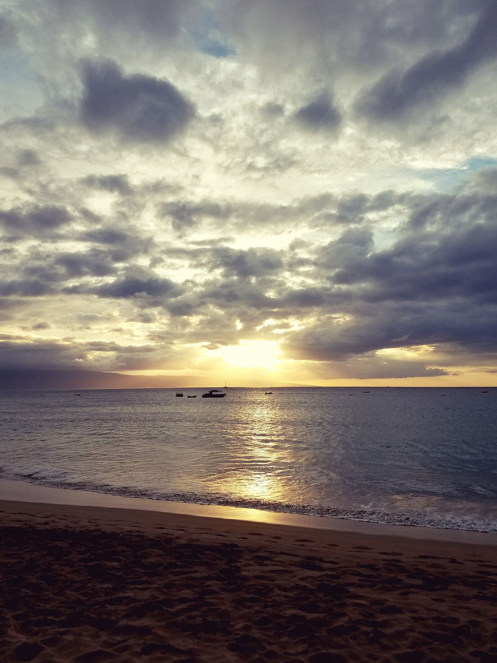Samsung Galaxy S7 Edge sample photo. Hawaii, ocean, sunset photography