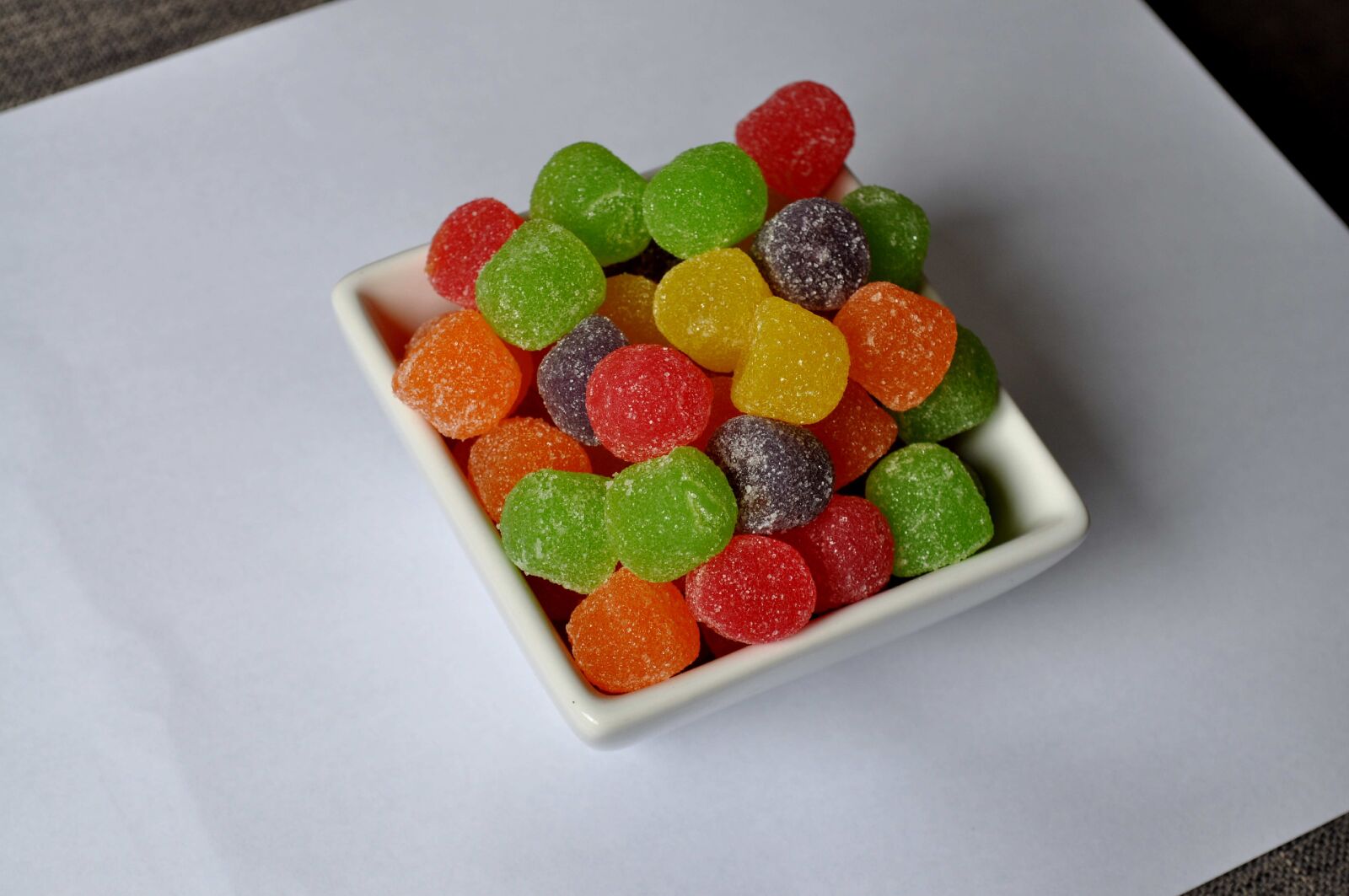 Nikon D5000 sample photo. Colorful, jelly, jelly candy photography