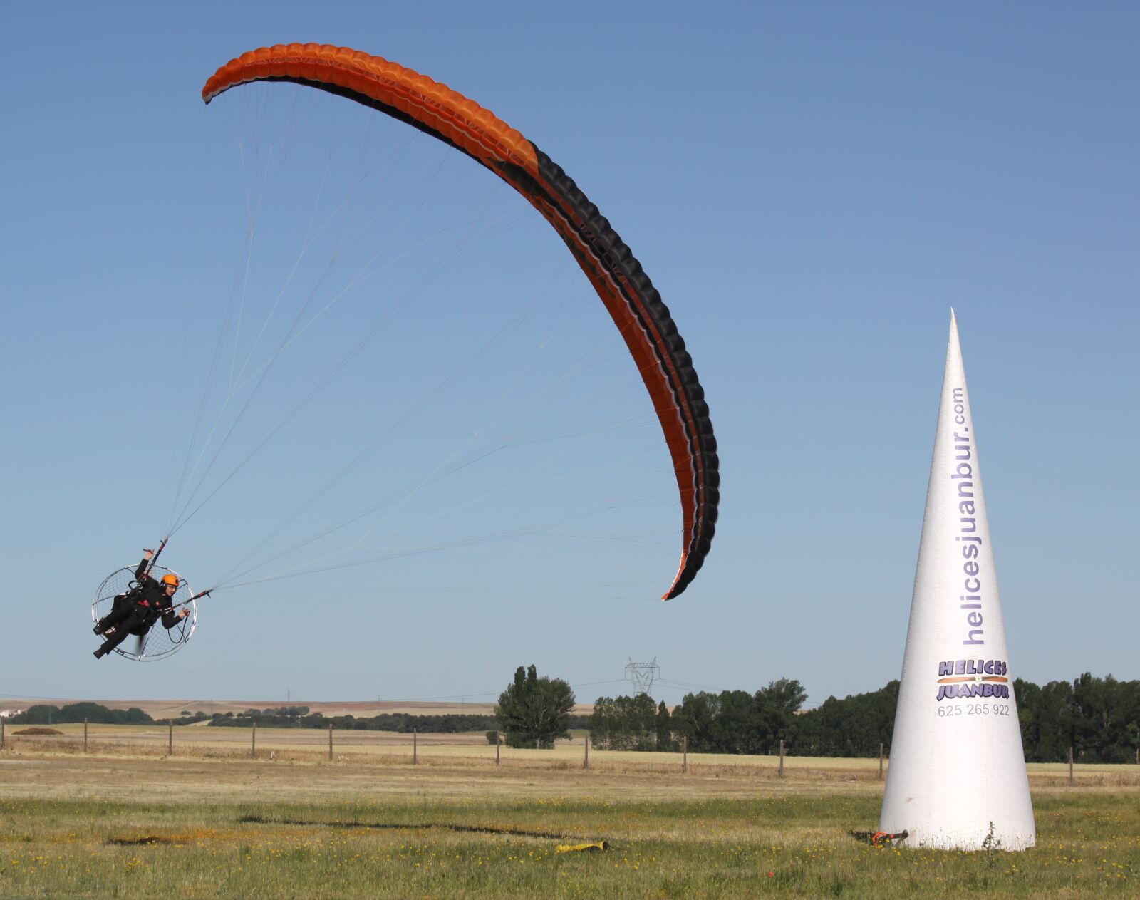 Canon EOS 50D sample photo. Paramotor, air sport, light photography