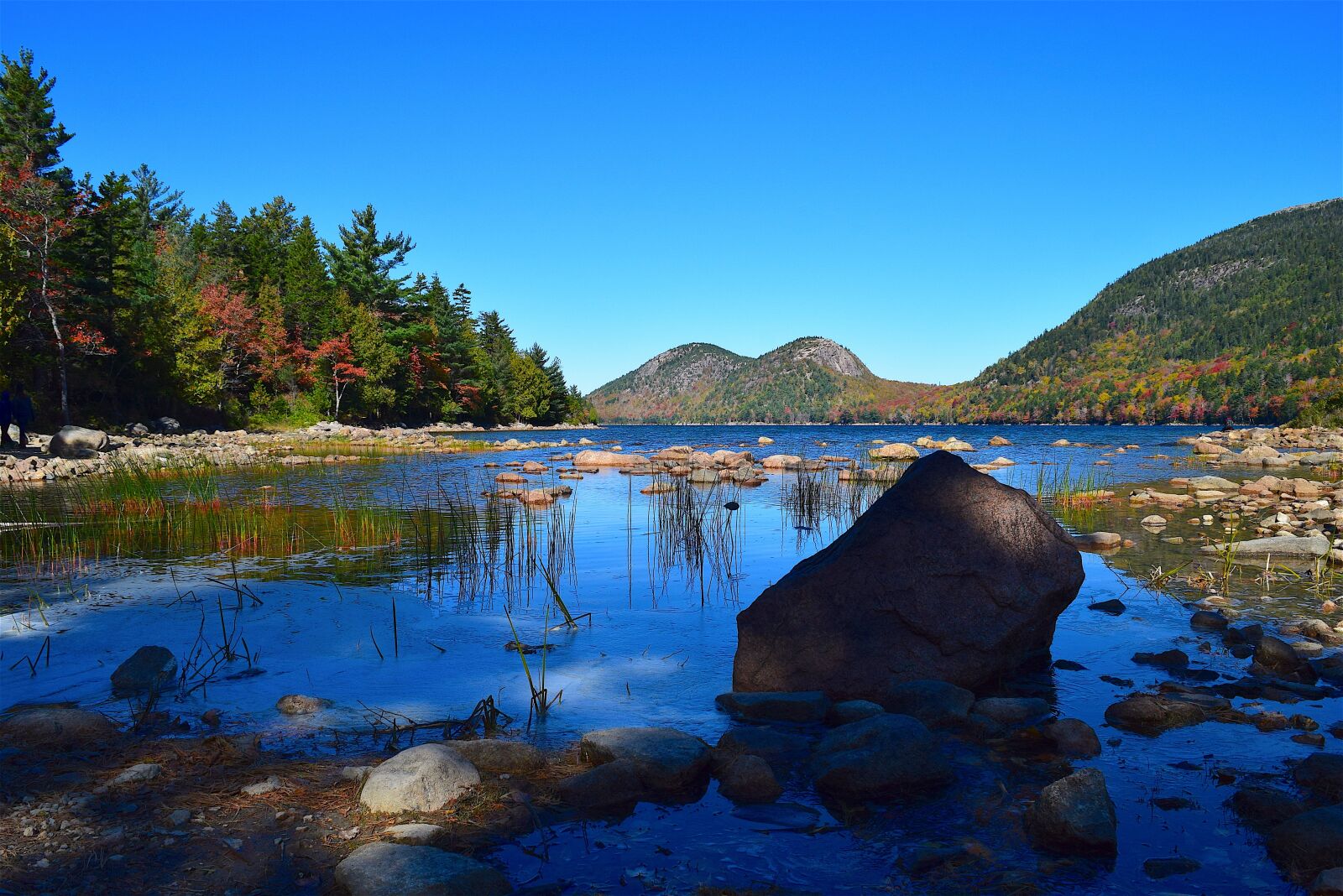 Nikon D3300 sample photo. Lake, shore, rocks photography