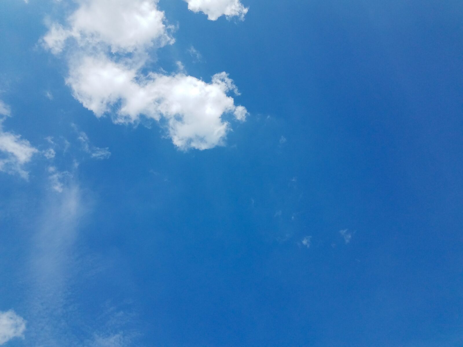 Samsung Galaxy S7 sample photo. Blue sky, white cloud photography