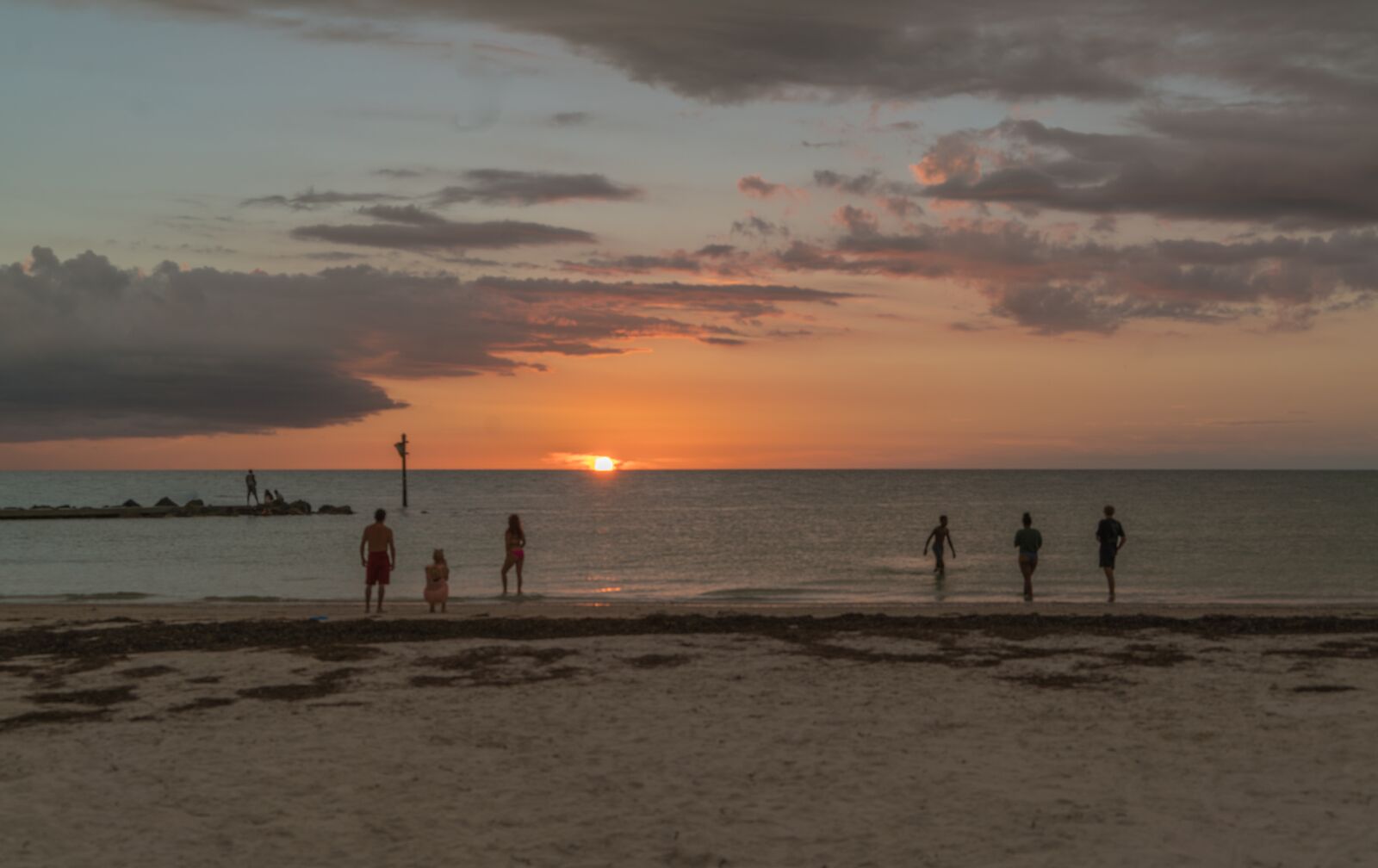 Sony a7R II sample photo. Honeymoon island, sunset, florida photography
