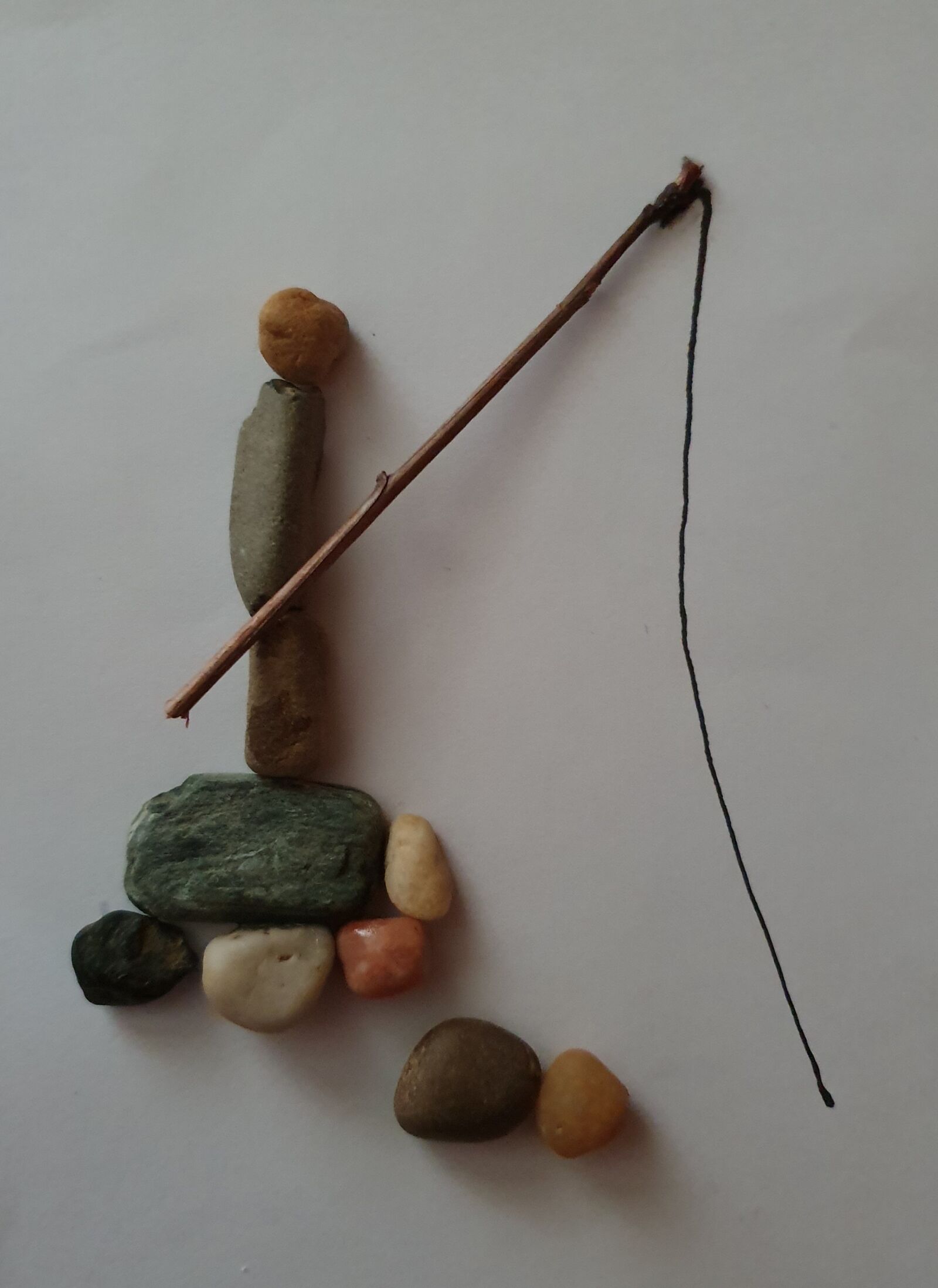 Samsung Galaxy S10 sample photo. Angler, stone, art photography