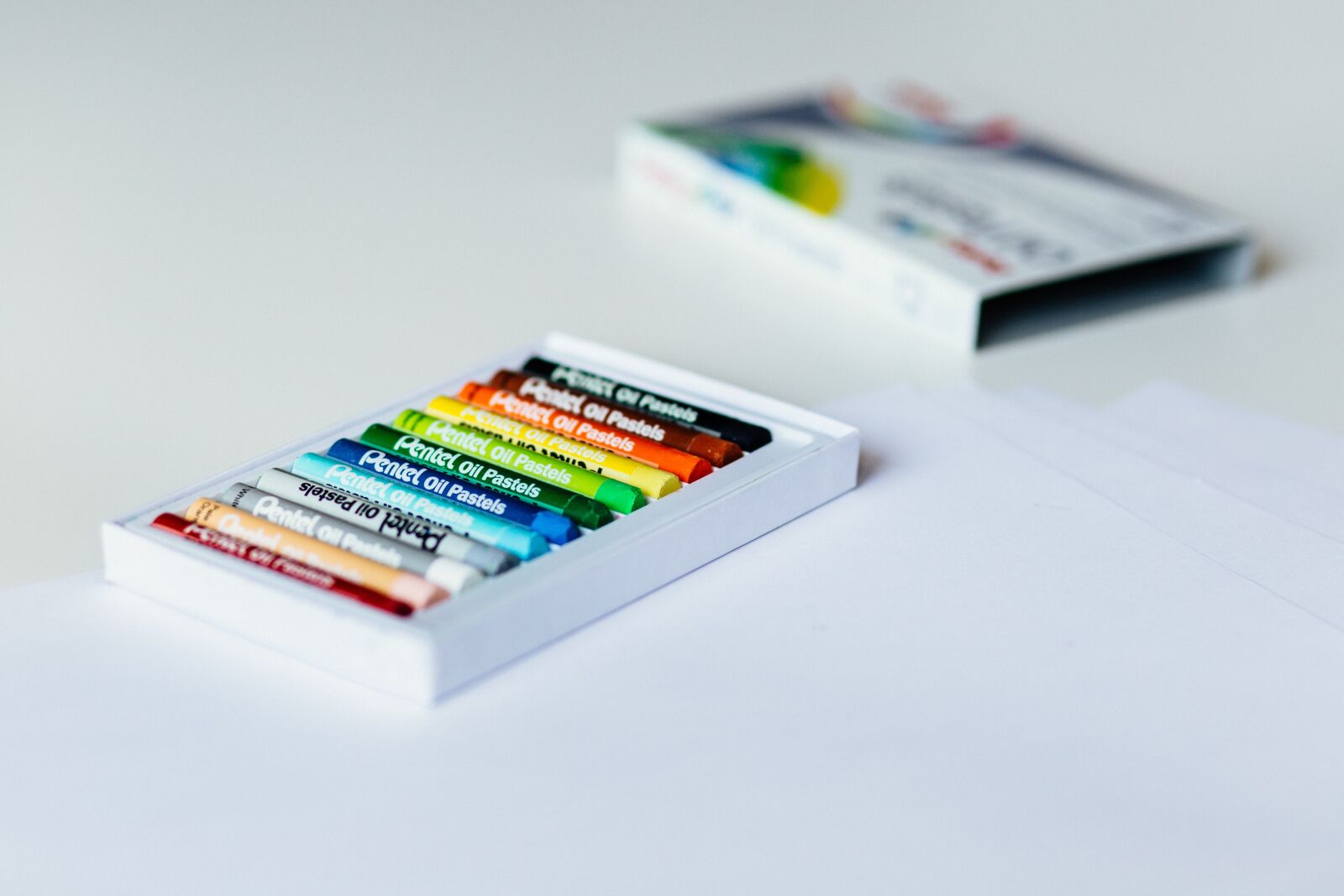 Canon EF 85mm F1.8 USM sample photo. Crayons, color, colorful photography