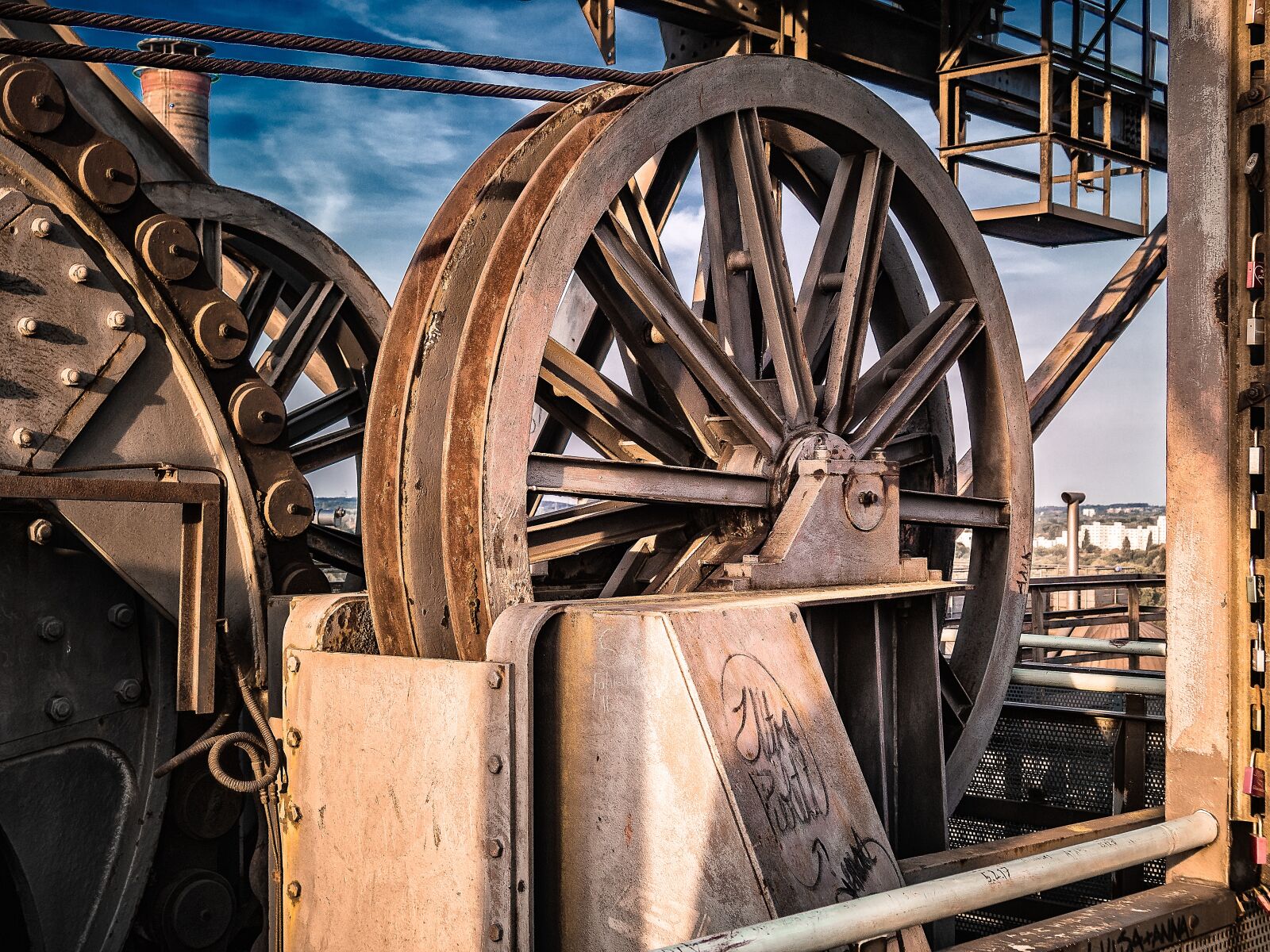 Olympus OM-D E-M10 sample photo. Blast furnace, industry, ruhr photography