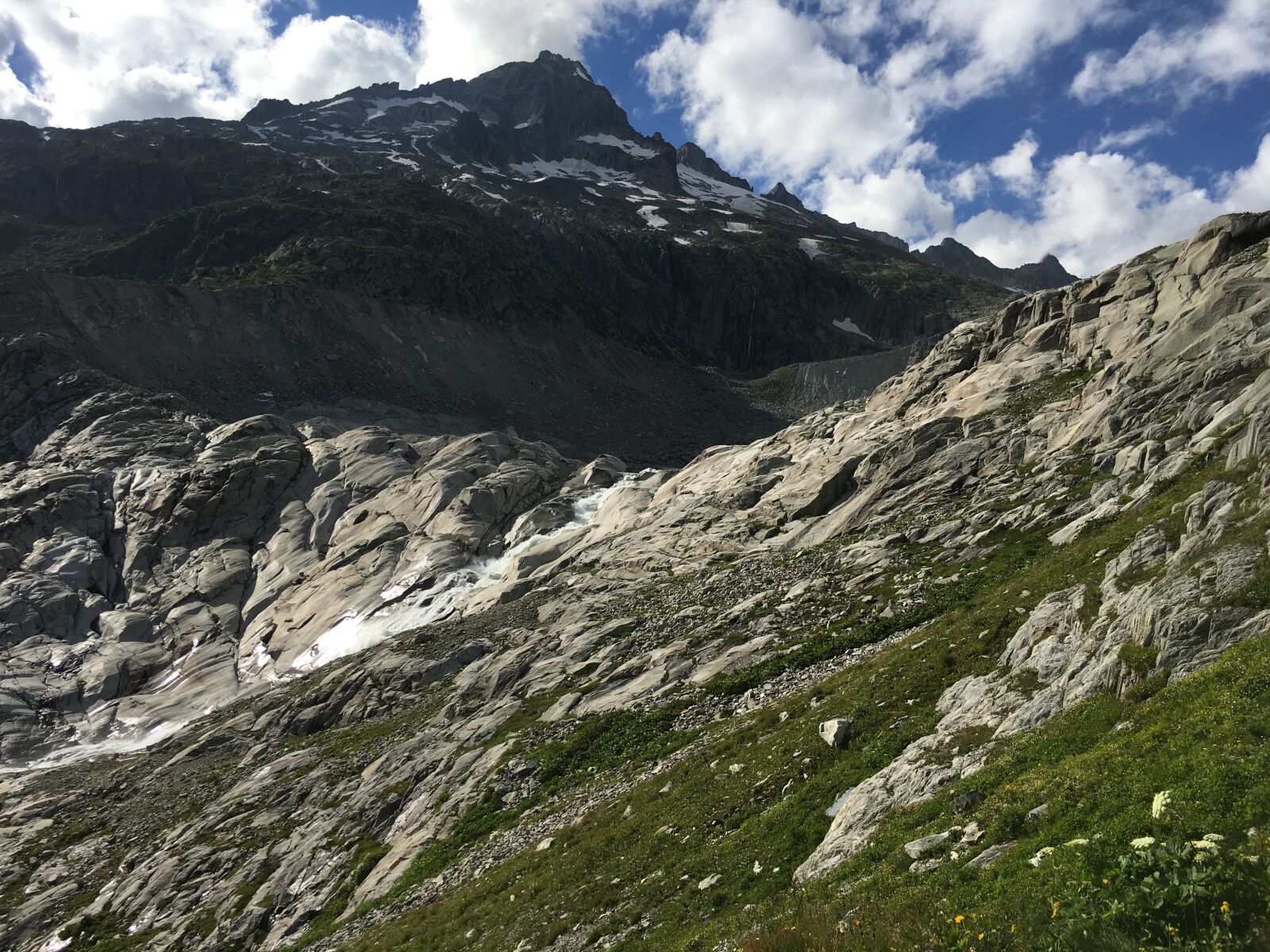 Apple iPhone 6s sample photo. Switzerland, mountain, glacier photography