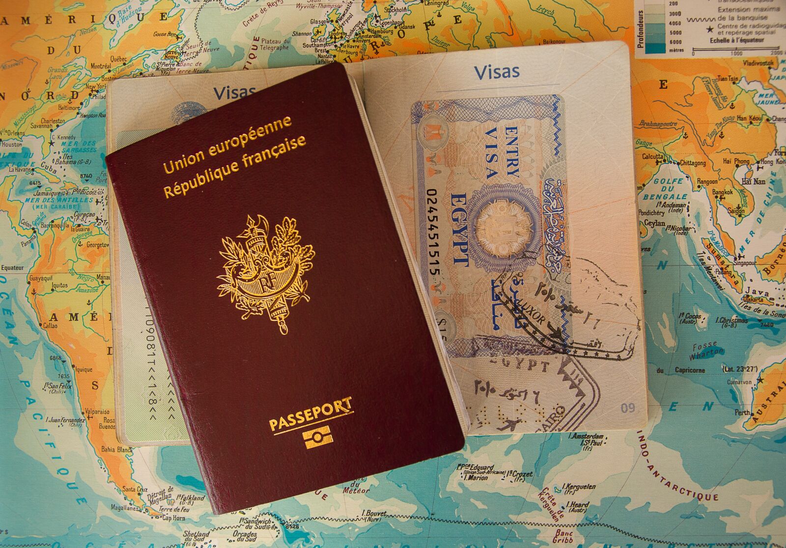 Pentax K10D sample photo. Passport, visa, border photography