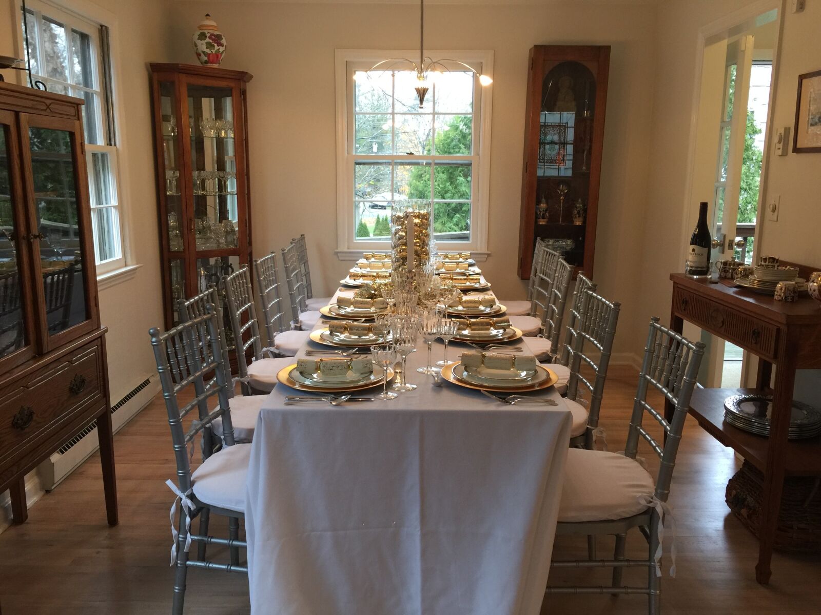 iPhone 6 Plus back camera 4.15mm f/2.2 sample photo. Thanksgiving table, holiday table photography