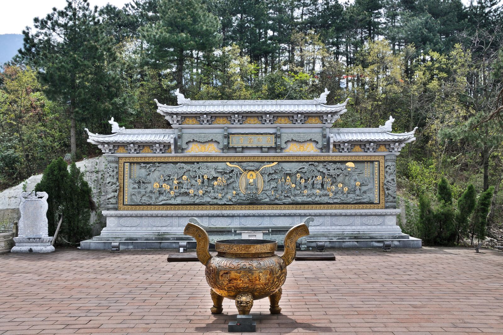 Nikon D300 sample photo. Monument, buddhism, china photography